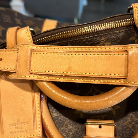 LV DUFFLE BAG WITH DATE STAMP OF MB0033 - MADE IN FRANCE 3RD WEEK OF 2003. - Picture 3 of 15